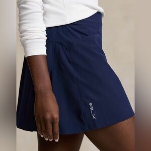 RLX 15" Performance Pleated Skort 
Refined Navy size L